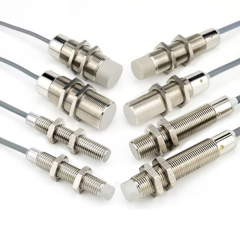 

M8 M12 M18 M30 Metal Capacitive Sensor Proximity Switch All Objects Detect Distance Adjustable 10mm 15mm 20mm