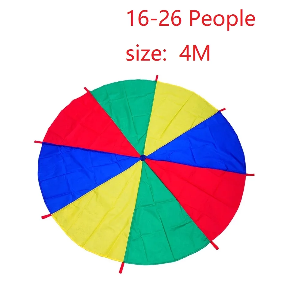 Colorful Kids Outdoor Teamwork Game Parachute Toys