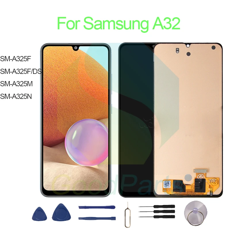 

For Samsung A32 LCD Display Screen 6.4' SM-A325F/F/DS/M/N A32 Touch Digitizer Assembly Replacement
