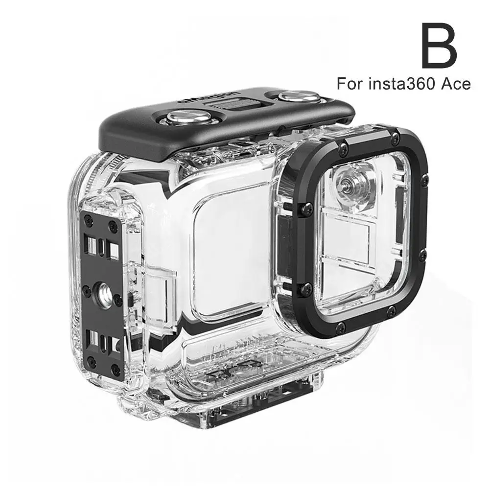 다이빙 방수 하우징, Insta360 Ace/ace Pro 보호 커버, Insta360 Ace Pro 스포츠 카메라 액세서리 V5f0, 60m