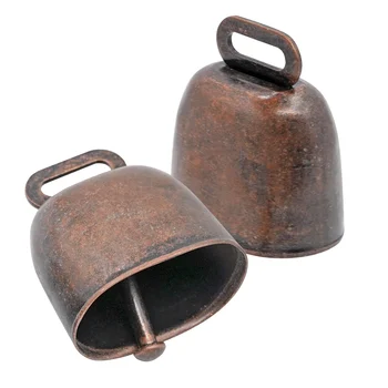 Copper Pet Collar Bells 1