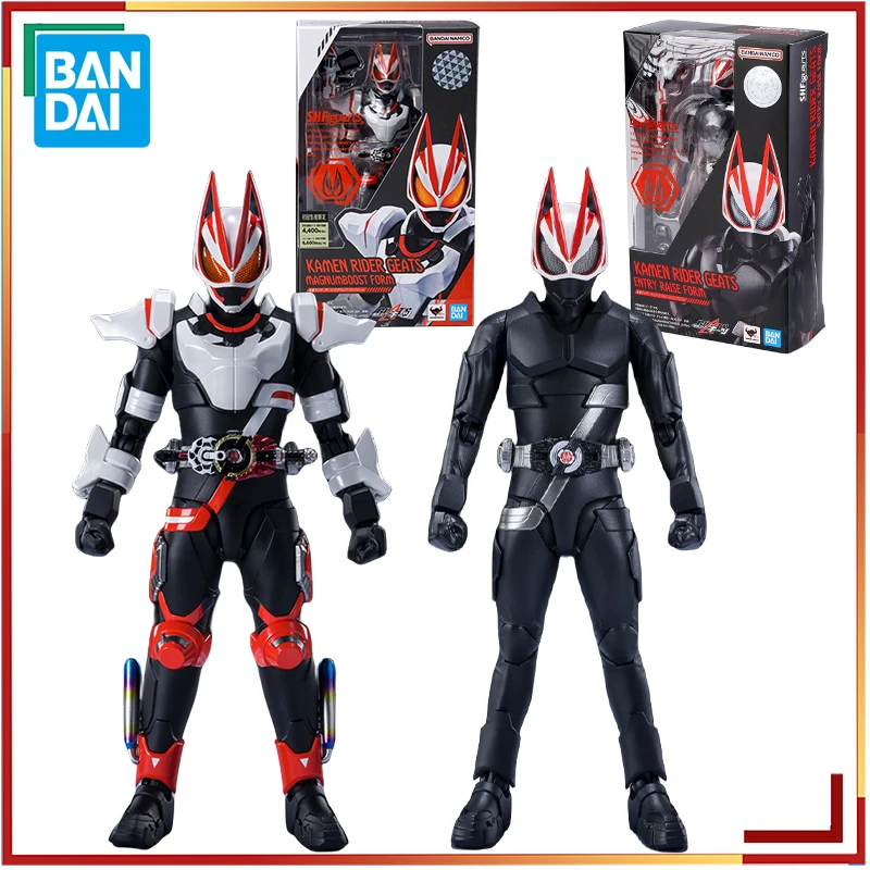 

Bandai Original SHF KAMEN RIDER GEATS Anime Figure Masked Rider Action Figure Toys for Kids Gift Collectible Model Ornaments