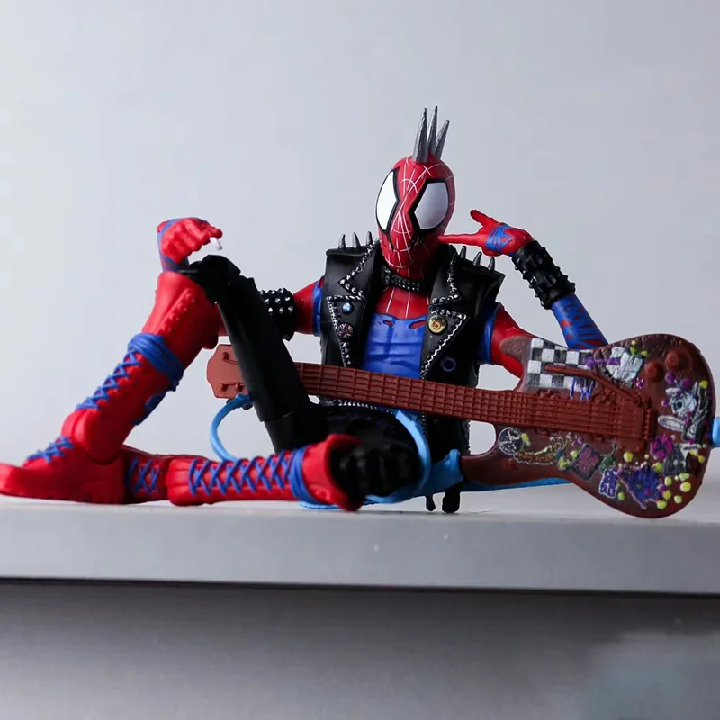 Marvel Legends Series Through The Spider Verse Spider Punk Action Figure 6 Pollici Modello Da Collezione Adult Kids Toy Gifts Trendy Toy