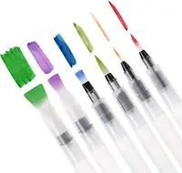 6PCS  Water Brush Pens for Watercolor, Water Color Pen, Watercolor Paint Pens, Refillable Water Paint Brush ，Watercolor Pens 1