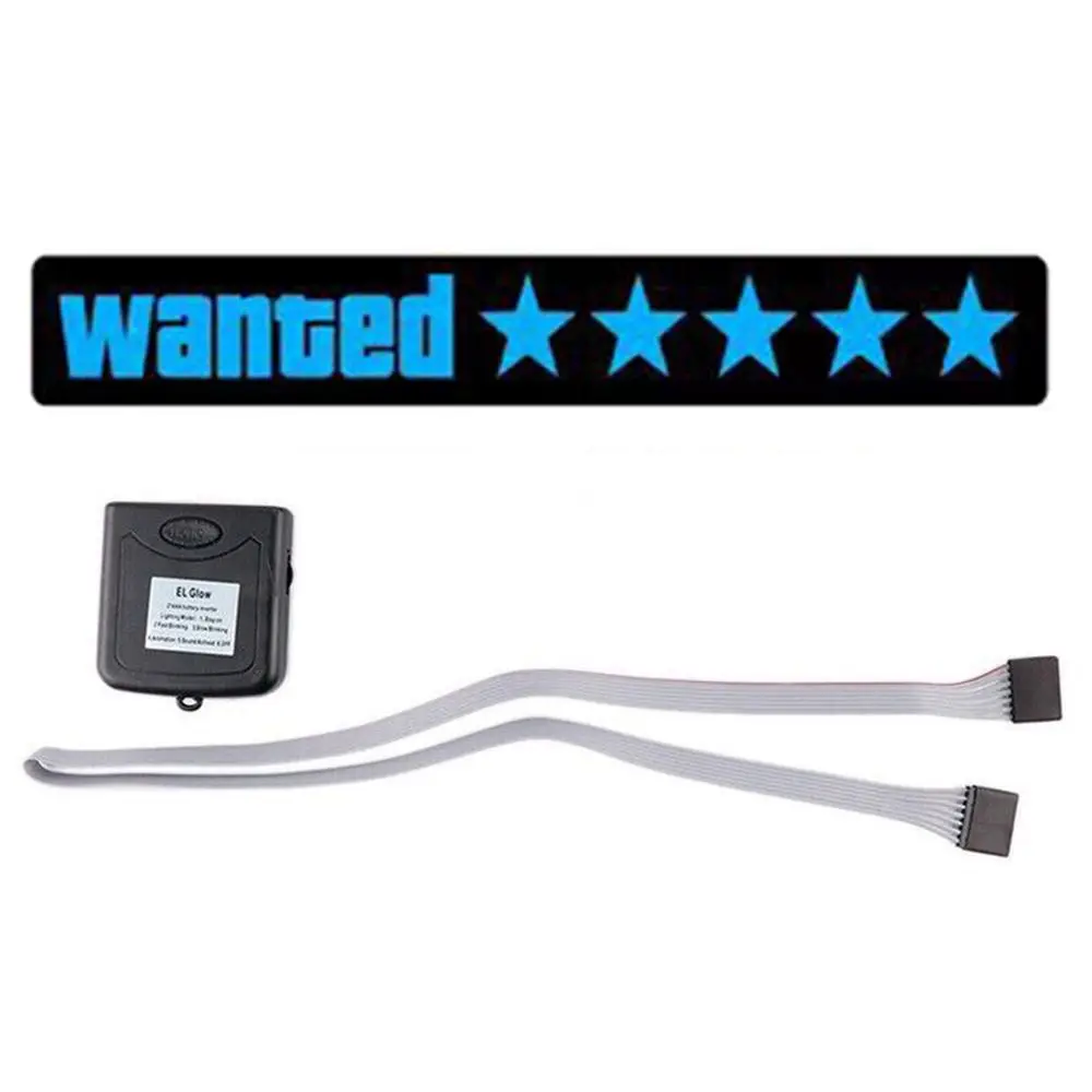 thumbnail image 1 of Nuevas pegatinas LED eléctricas para parabrisas de coche, calcomanías de seguridad, pegatinas decorativas para coche, moto, accesorios exteriores, 1 of 5