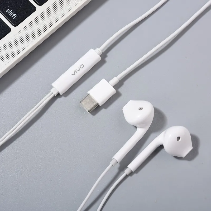 Type C Vivo Company Earphone VIVIO USB Type C Earphone In Ear