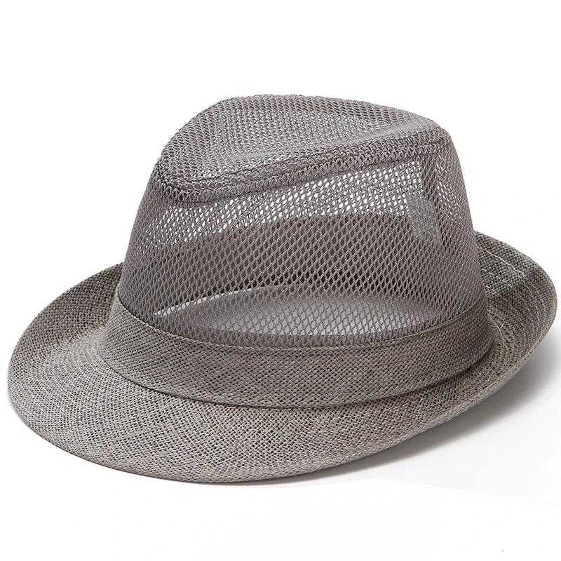 

Middle-Aged and Elderly People's Hats Men's Summer Hat Sun Hat Summer Hat Outdoor Casual Mesh Dad Summer Breathable Straw Hat