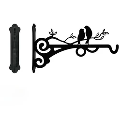 Bird - Shaped Metal Wall Mount Plant Hanger for Indoor and Outdoor Décor (1PC)