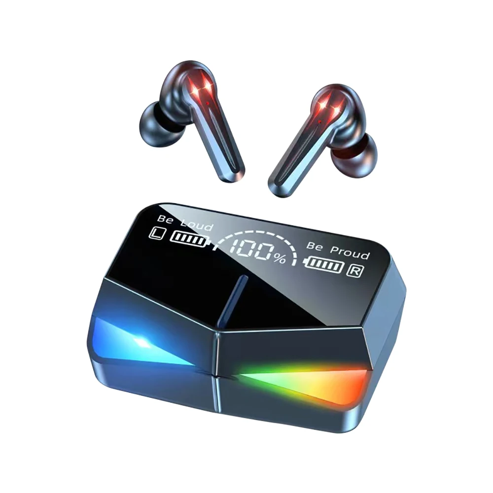 M28 TWS Wireless Earbuds Bluetooth Earphones Gaming Headsets Stereo Touch Control Noise Reduction Waterproof With Microphone