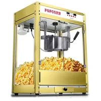 8oz Electric Pop Corn Machine with Ce Certificate, Suitable for Restaurants and Cinemas, Make Popcorn Quickly 1
