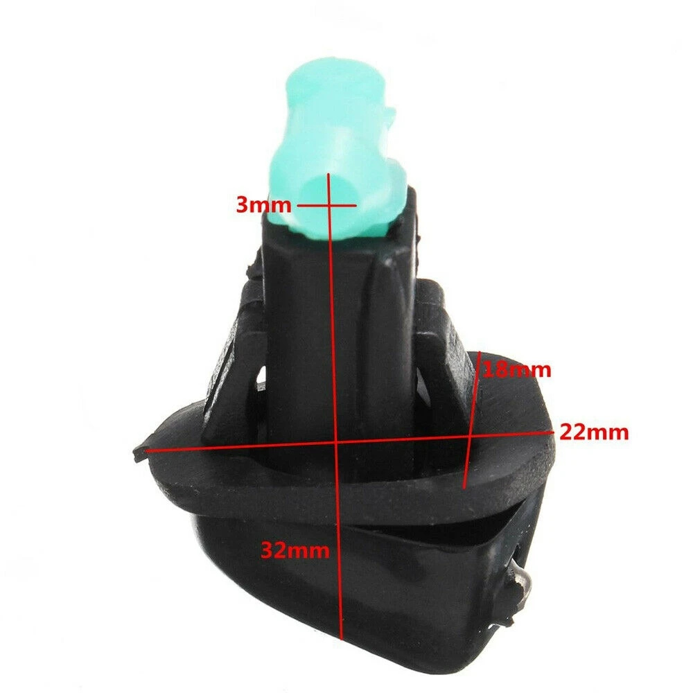 Car Windshield Washer Nozzle 1Pair for Honda for Accord 1998 1999 2000 2001 2002 Windshield Washer Wiper Nozzle Sprayer 76810-S84-C02