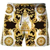 Luxurious Newest Iron Chain 3D Printed Streetwear Men Board Shorts Harajuku Hip Hop Leisure Beach Shorts fitness sports Shorts
