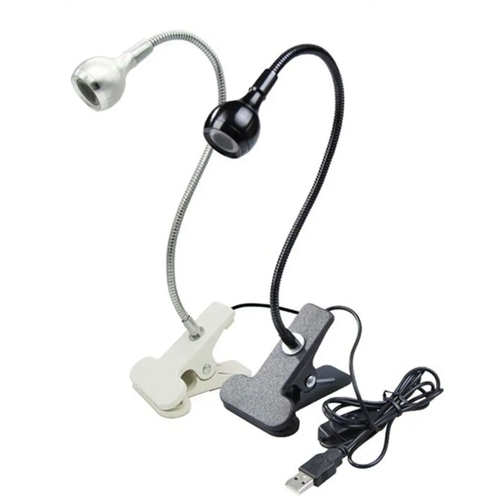 Led Metal Clip Lamp Creative USB Metal Hose Eye Lamp Bedroom Bedside Reading Lamp