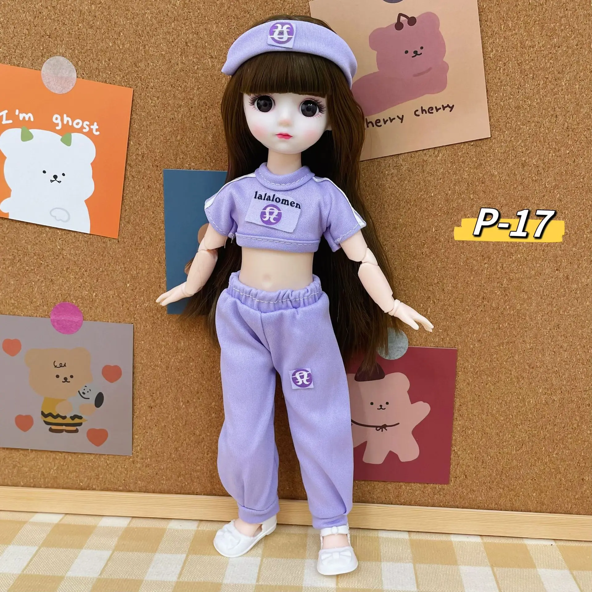ミニドール　bjd 少女12cm 中国製 11d9b8f7d3672c608f3ba8980d93d1