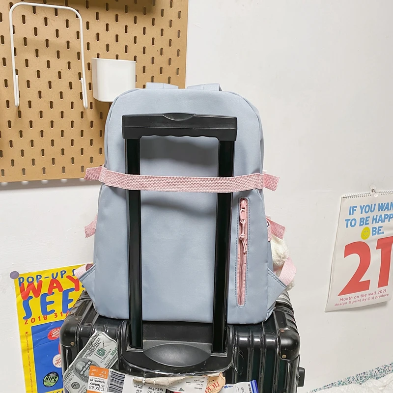 Kawaii Harajuku Style Pastel College Backpack