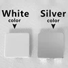 Square Aluminum-Alloy Steam Outlet Steam Sauna nozzle Head With Essence Oil Poacket For Bathroom Sauna Shower White Color 2