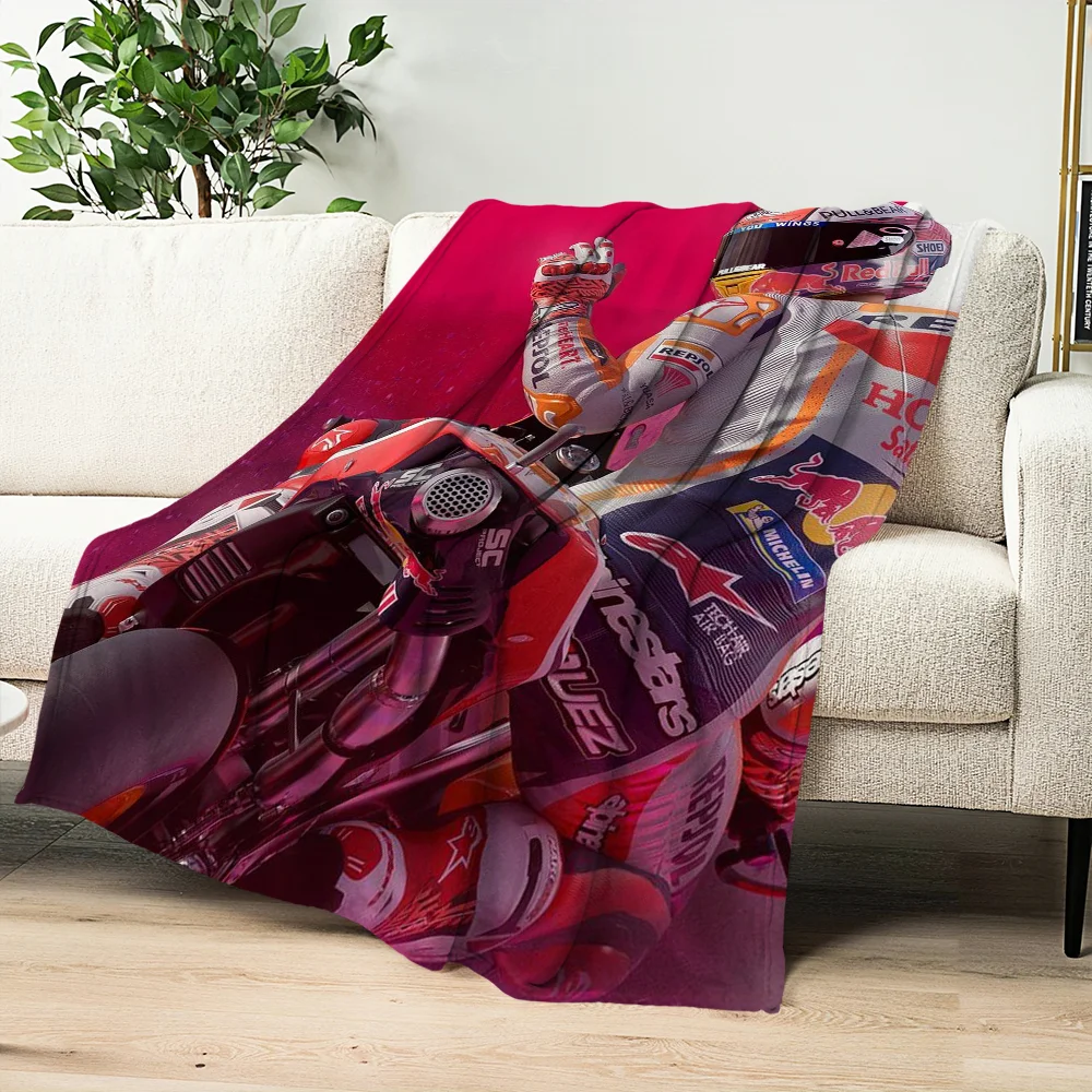 M-Marc M-Marquez 93 Printed comfortable and soft sofa, living room bed, bedroom blanket suitable for travel and gifts 5