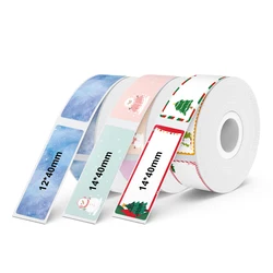 Portable Wireless Bluetooth Thermal Label Printer - Mini Sticker Label Maker (3PK Mix02)