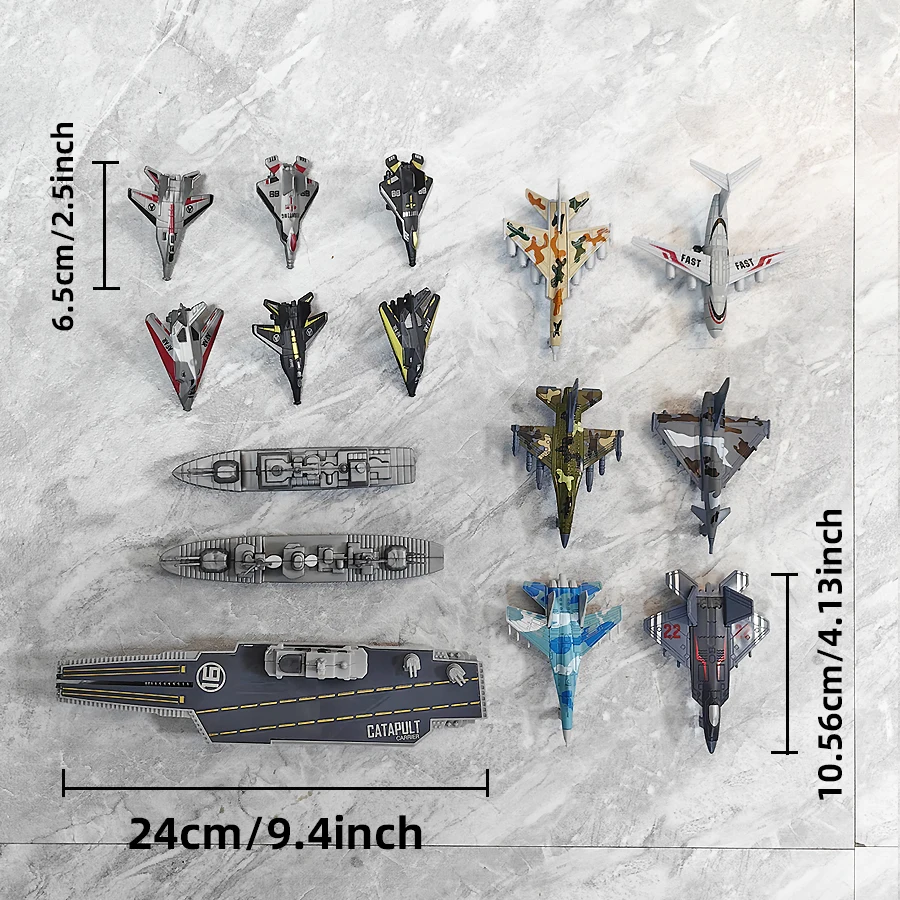 Avion De Chasse Embarqué MOC 948 Pièces - ZITIANYOUBUILD - Compatible LEGO