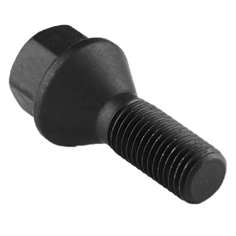 Auto Accessories Car Accessories 4Pcs Black Wheel Bolt Lug Nut for BMW E30 E36 E46 E60 E90 36136781150