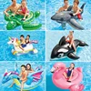 Inflables Toy Swimming Pool Children Inflatable Water Toy Animal Mount Mount Pool  Animal Shark Unicorn Pool Assesories Rafts 1