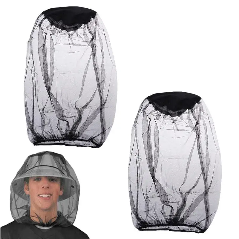 

Fly Head Net Head Net Fly Net Hat Fly Face Net Fine Mesh Fly Shield Face Cover Screen Net Midge Net Head Fly Net Gnat Netting