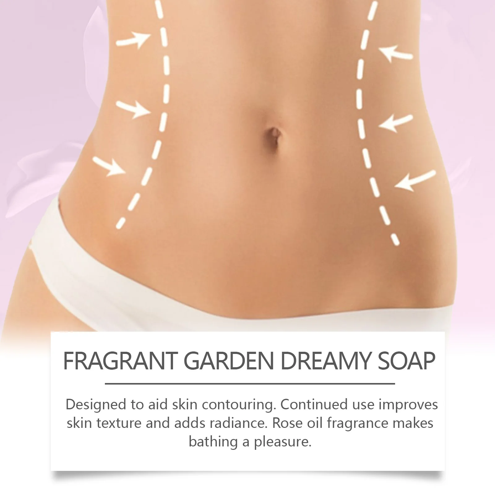 Slimming Body Soap - Gentle Moisturizing Long-Lasting Fragrance Cleanser for Face & Body, Daily Use Suitable for All Skin Types