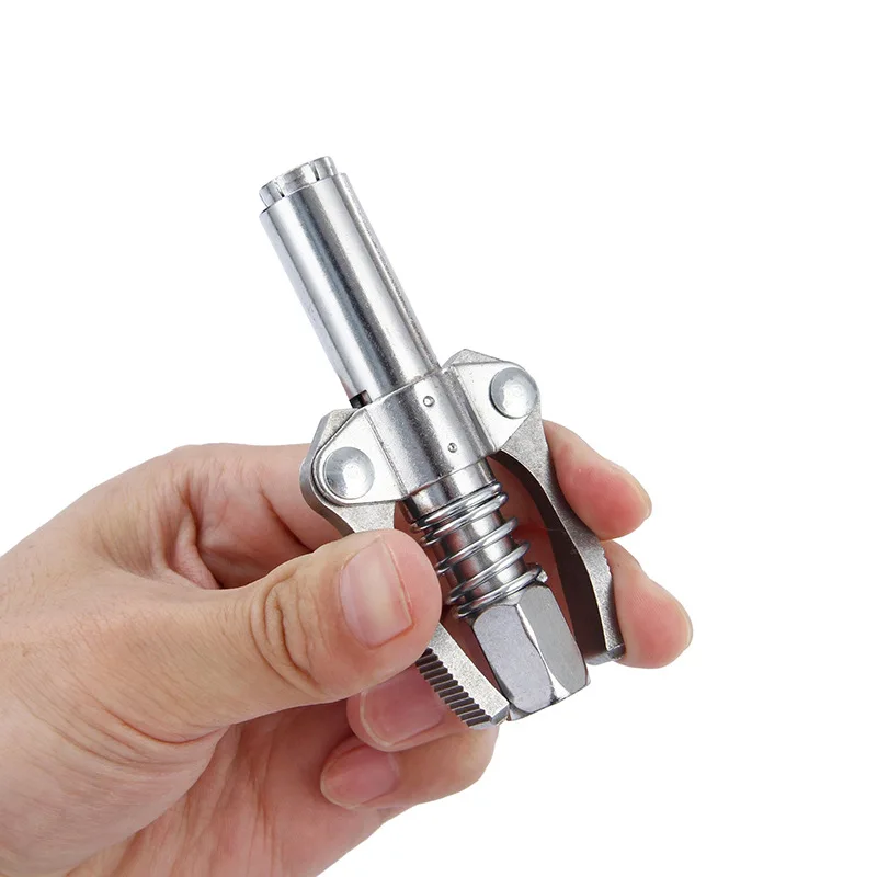 Lock Type Grease Nozzle Grease Gun Nozzle Head Manual Electropneumatic Coupler Flat Head Accessories,hose coupler