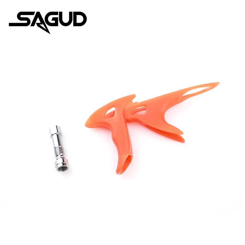 SAGUD 에어 브러시 홀더 액세서리 휴대용 플라스틱 에어 브러시 스탠드 듀얼 액션 에어 브러시 홀더 액세서리 용 블랙/그린/오렌지
