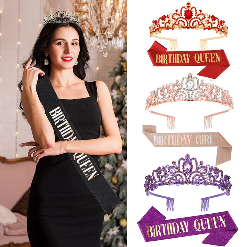 Corona Para Tarta Juego De 18 Peines De Corona De Princesa Para Niña, Corona De Tiara