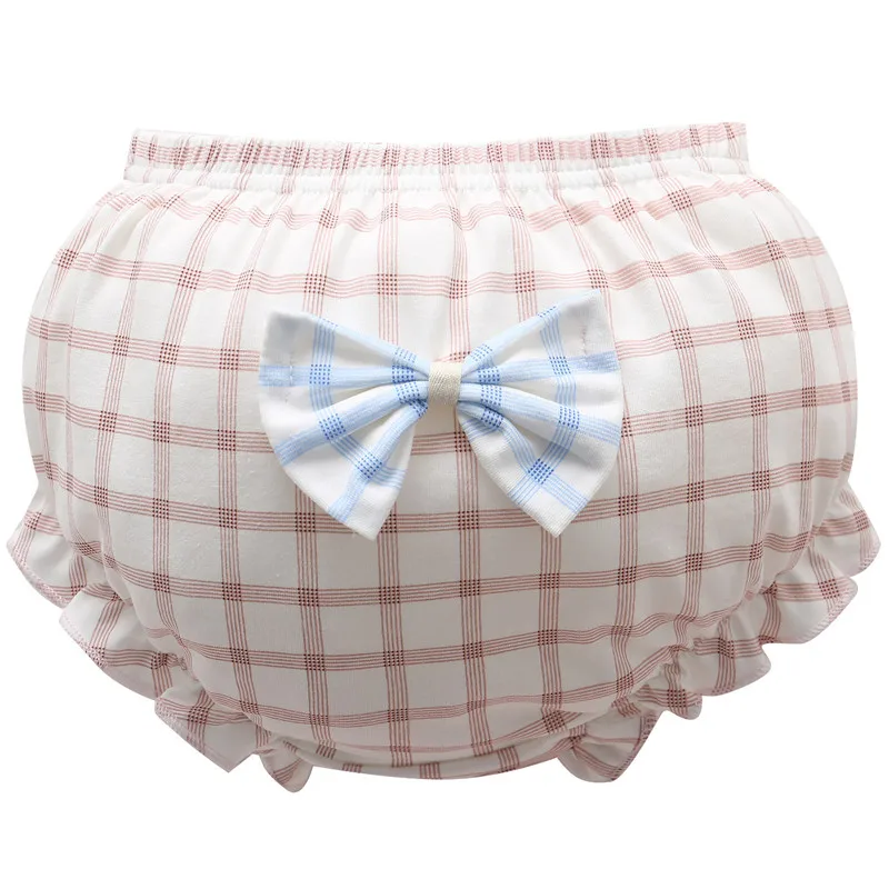 Kids 100% Cotton Underwear Panties Girls Baby Infant Cute Big Bow Shorts For Children Fashion High-Quality Underpants Gifts baby cotton panties baby underwear set