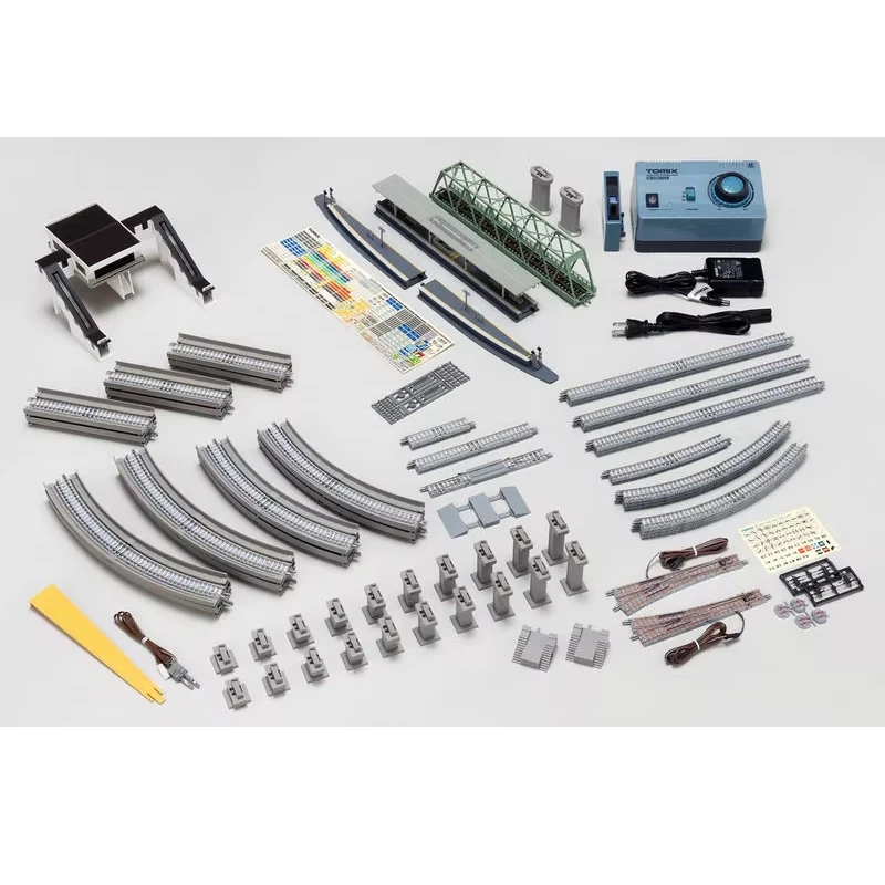 TOMIX 91011 12,13,14 Rail Set A、B、C、D Tomix 91011 Canted Basic Set Track Layout CA N Scale | eBay