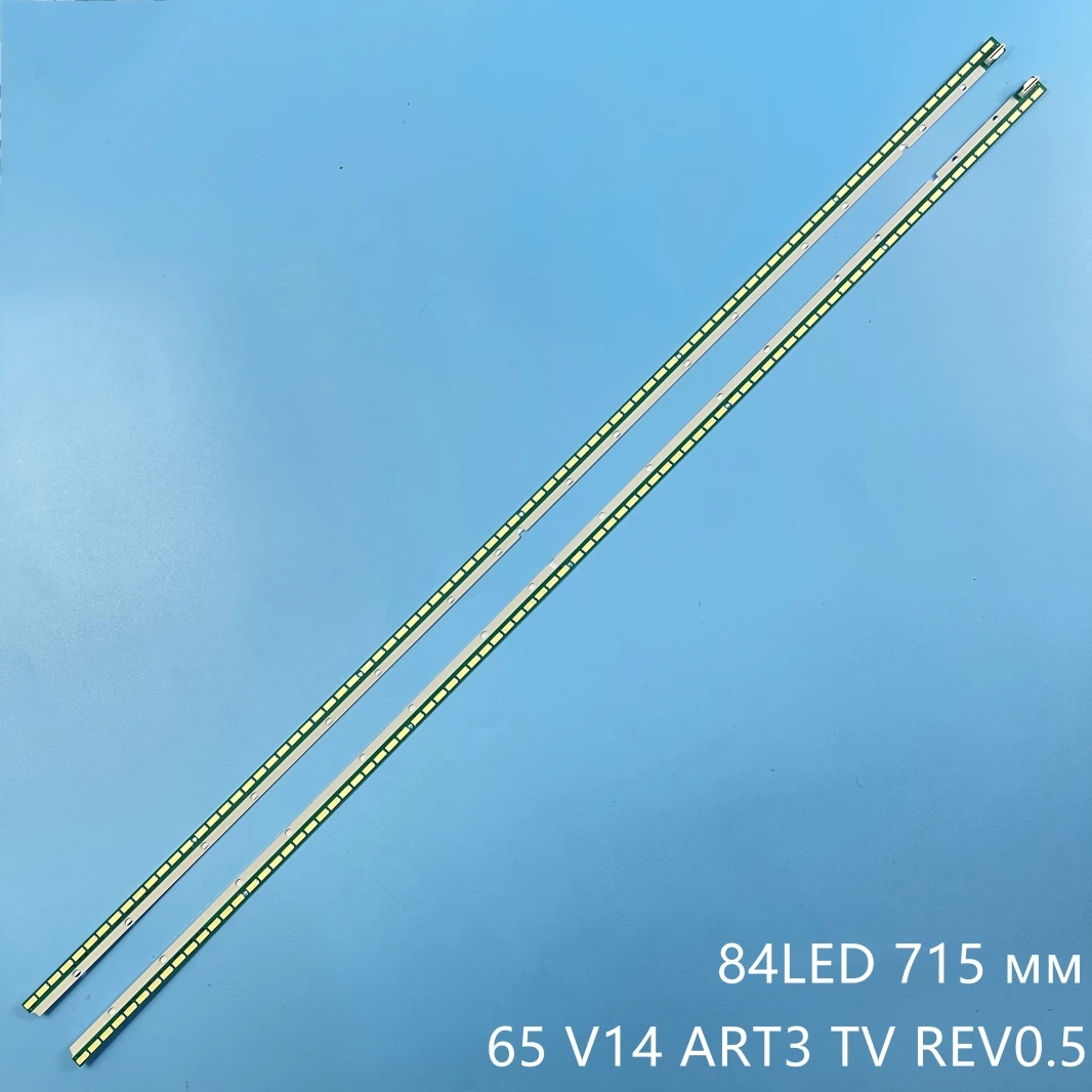 

Светодиодный подсветка для 65Q1R 65 "v14 ART3 TV REV0.5 1 R-Type 6920L-0001C 84LED 65E790U LED65X9800U 65la9650 715 мм