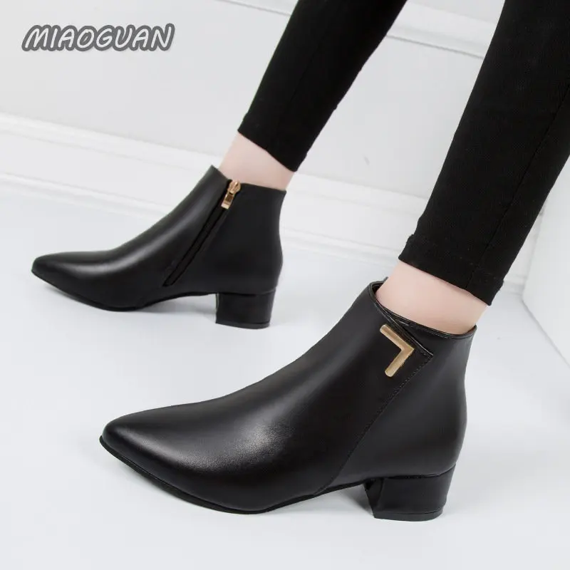Winter Shoes Women Boots Fashion Waterproof Booties Plus Size