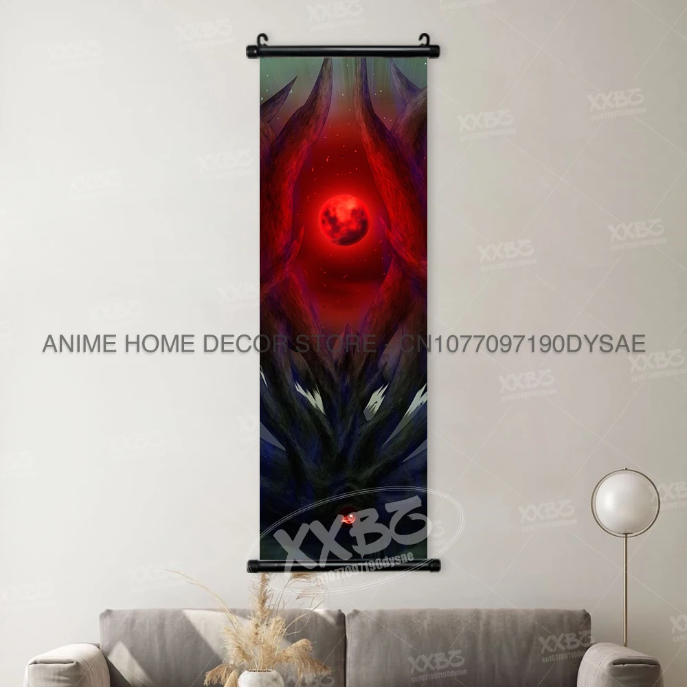 Anime Wall Art: Uchiha Itachi, Haruno Sakura, Shikamaru & Orochimaru Hanging Decor