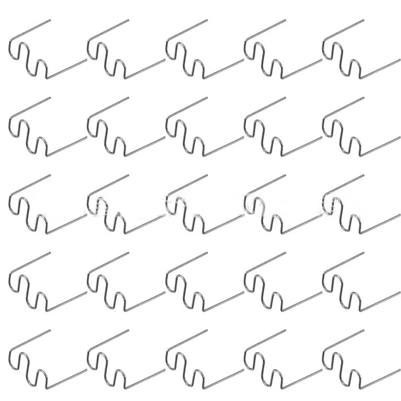 0.6mm/0.8mm Big Waves Sheet Metal Repair Tools Car Repair Plastic Machine Welding Hot Stapler Pre Cut Waves Staple 500pcs