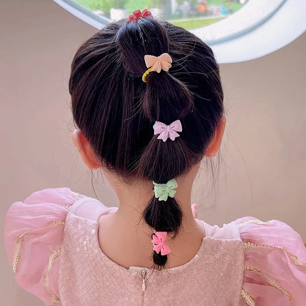Elastic Hair Ties for Kids with Handheld Box