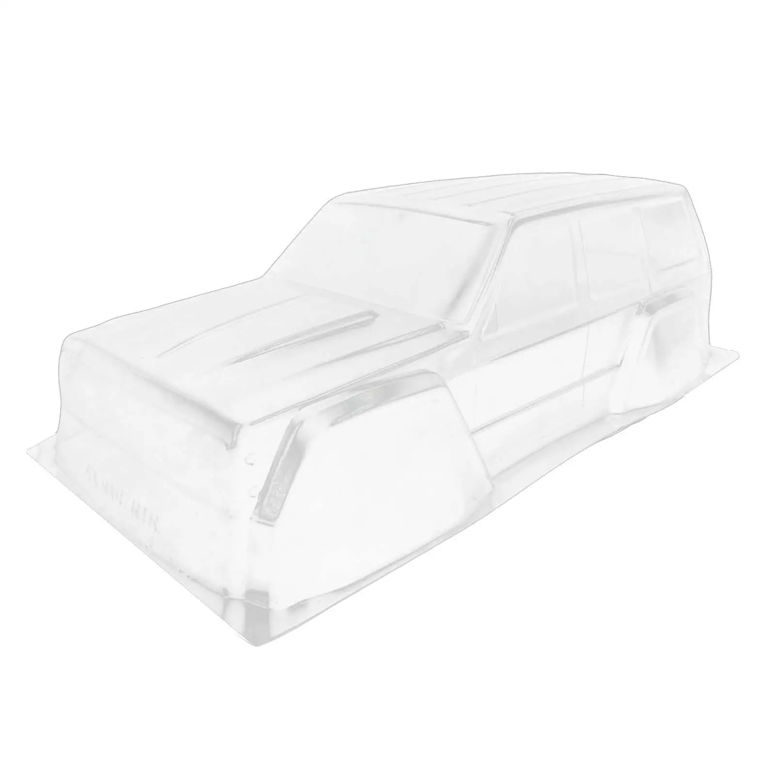 

RC Car Shell Body 313mm Wheelbase Car Body Shell Transparent Clear Body Shell for 1:10 Vehicles Crawler Truck Spare Parts