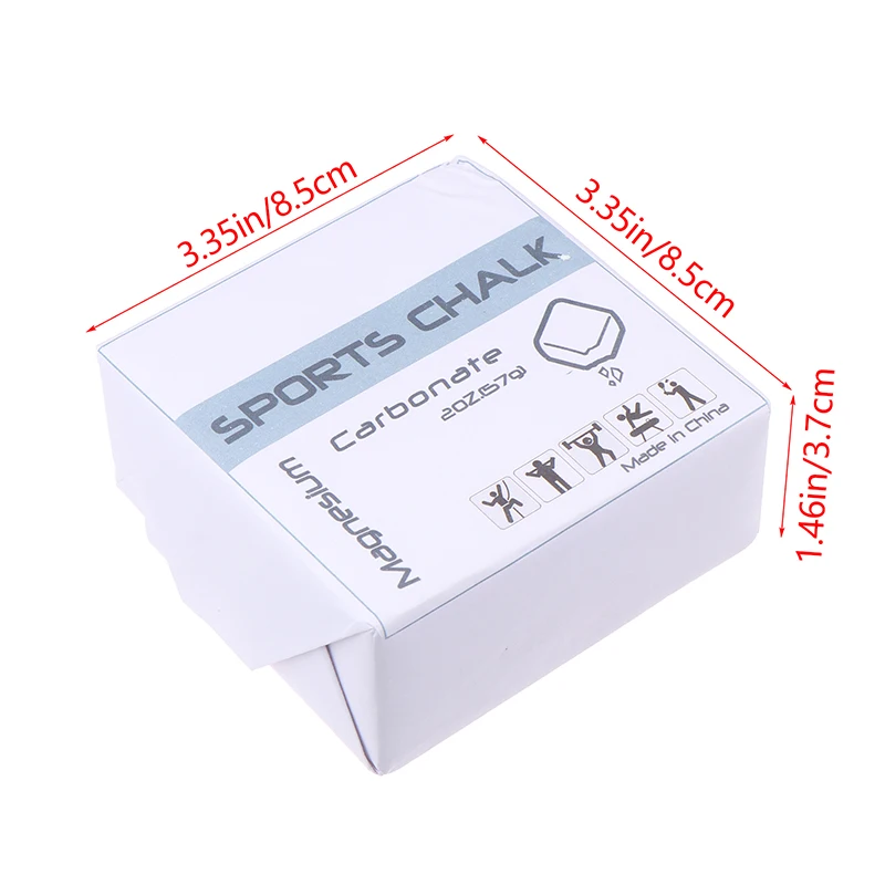 1Pc Blocks Sports Chalk Weight Lifting Climbing Magnesium Powder Anti-skid Gymnastic Chalk Sport Barbell Climbing Magnesium