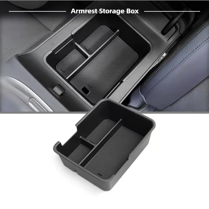 Deluxe Armrest Storage Box Center Console Organizer