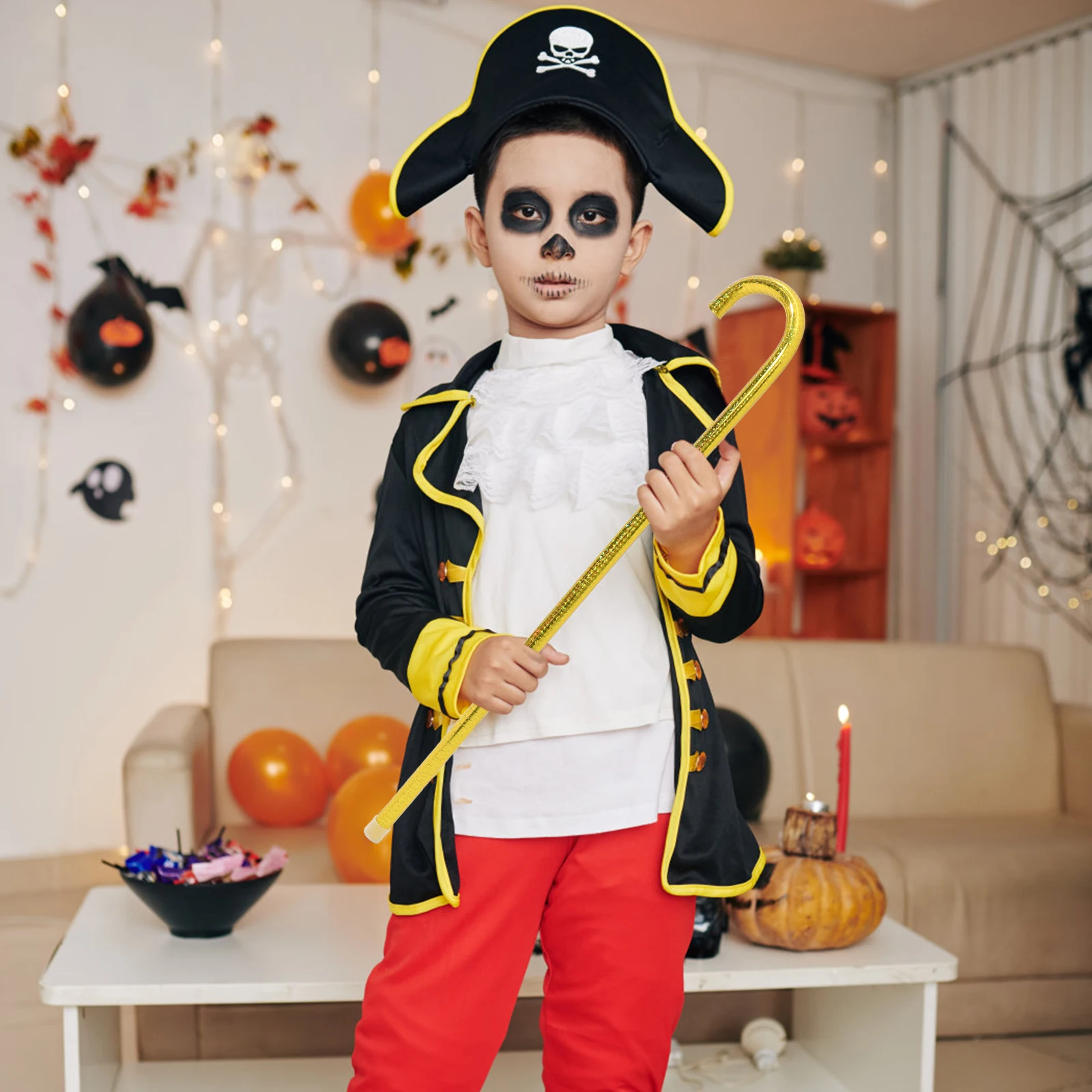 Children Dance Cane Performance Prop Halloween Party Cosplay Accessory