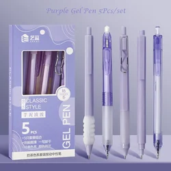 5 - Piece Vibrant Gel Pen Set - Essential Writing Supplies (Gel pens Style B)