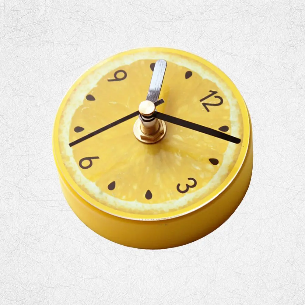 Timers Refrigerator Clock Magnetic Whiteboard for Fridge Yellow Magnets Stickers 3