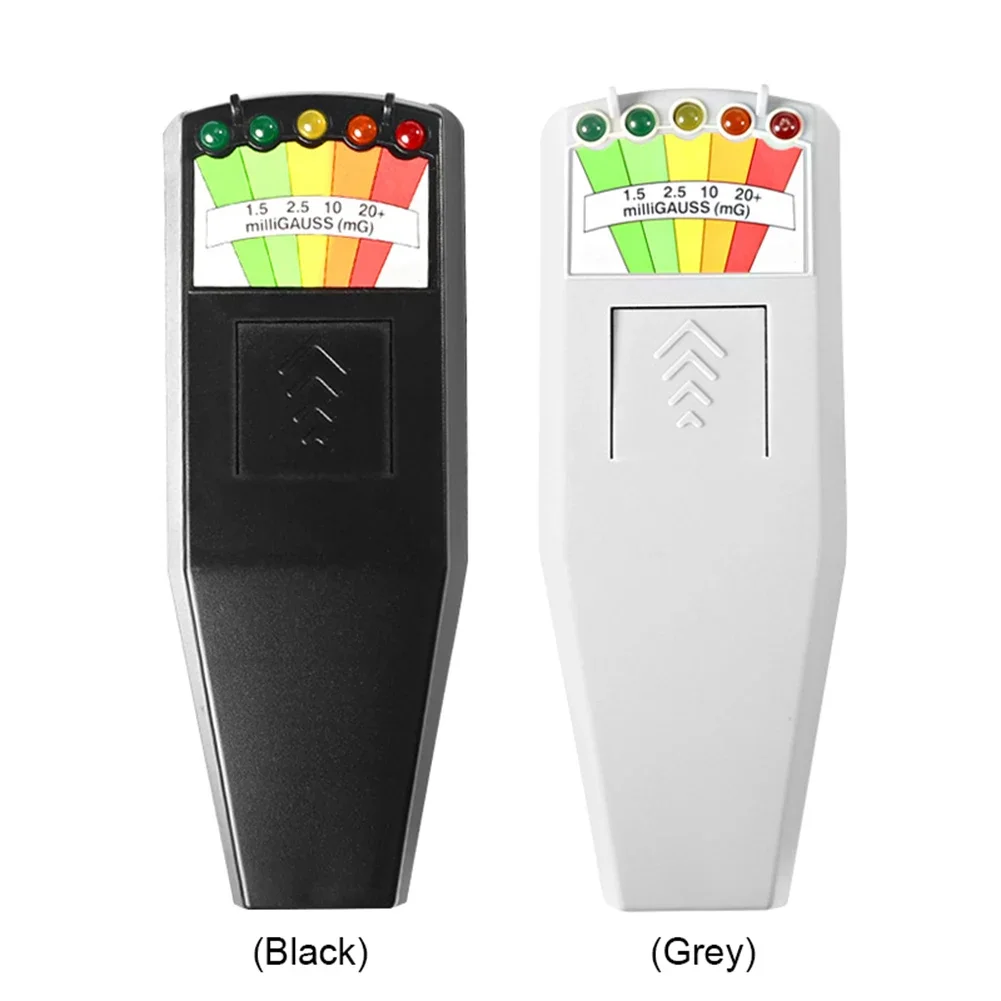 K2 Digital EMF Meter Tester Gauss Meter Ghost Hunting Detector Portable EMF Magnetic Field Detector 5 LED Gauss Meter