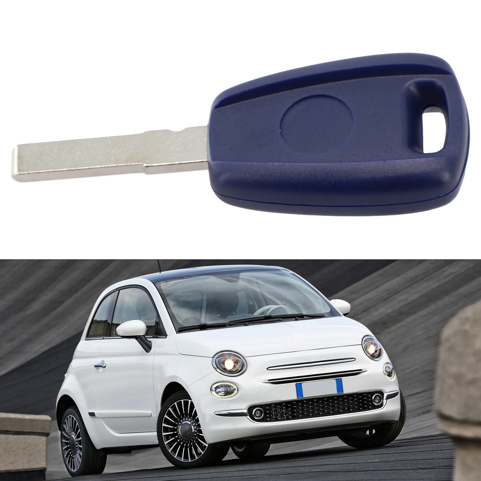 

1 Button Replacement Remote Key Fob Case&Blade For Fiat Punto Doblo Bravo And Other Models As Same As Our Picture Car Accessorie