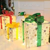 Gift Boxes Lights with Remote Control, Set of 3 Smart Luxury Present Boxes Lamp, for Holiday, Gift, Party, Winter, Home Decor 4