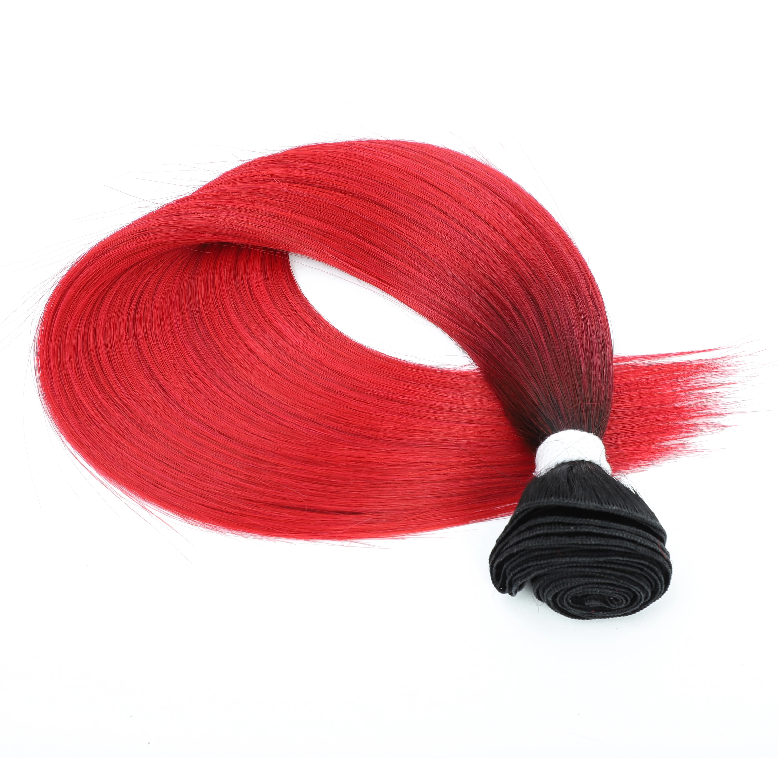 Gladys Synthetic Straight Hair Weaving Super Long Ponytail Straight Hair Bundles Heat Resistant Cosplay Extensions