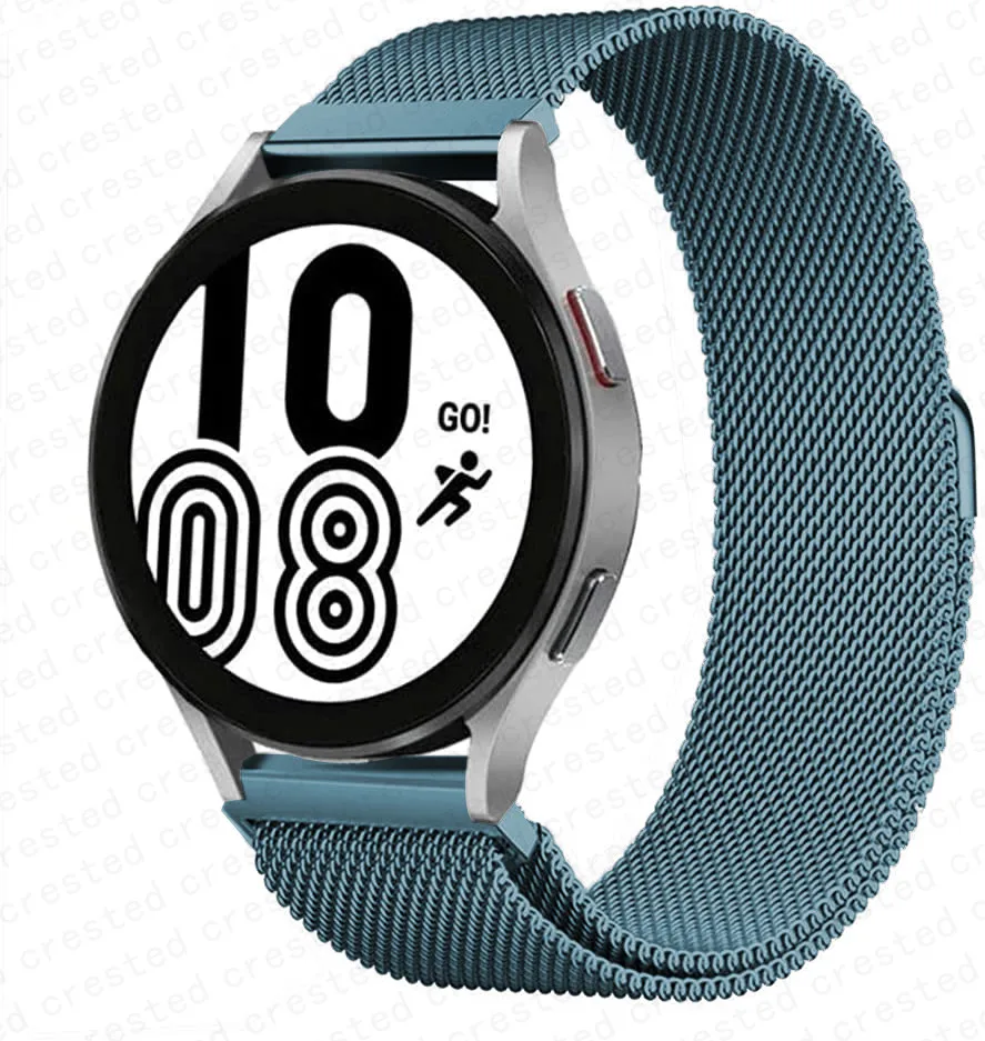 Milanese Loop Stainless Steel Watch Strap Bracelet, 20mm/22mm