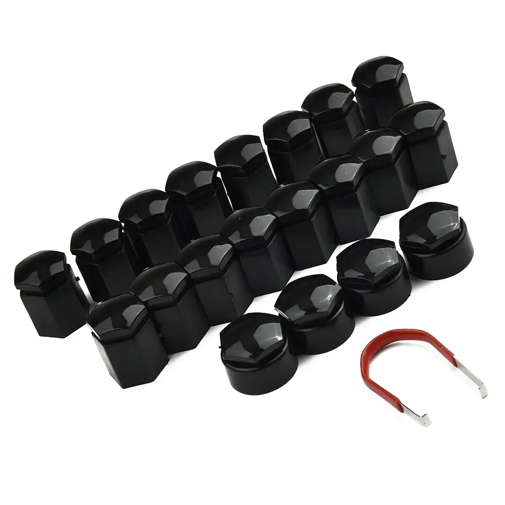 19MM Hex Wheel Nut Covers For Astra Mokka Insignia B Zafira Locking Cap Retaining Clamp Auto Parts wheel nut caps wheel nut covers