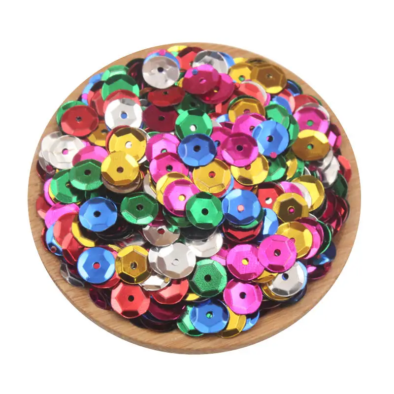 Sequins for Crafts Sequins Sequins Embroidery Accessories Sequins Sewing Accessories Sequins Accessories 1000-5000Pcs Round PVC Loose Paillettes Wedding Garment Sewing Handcraft Decoration DIY